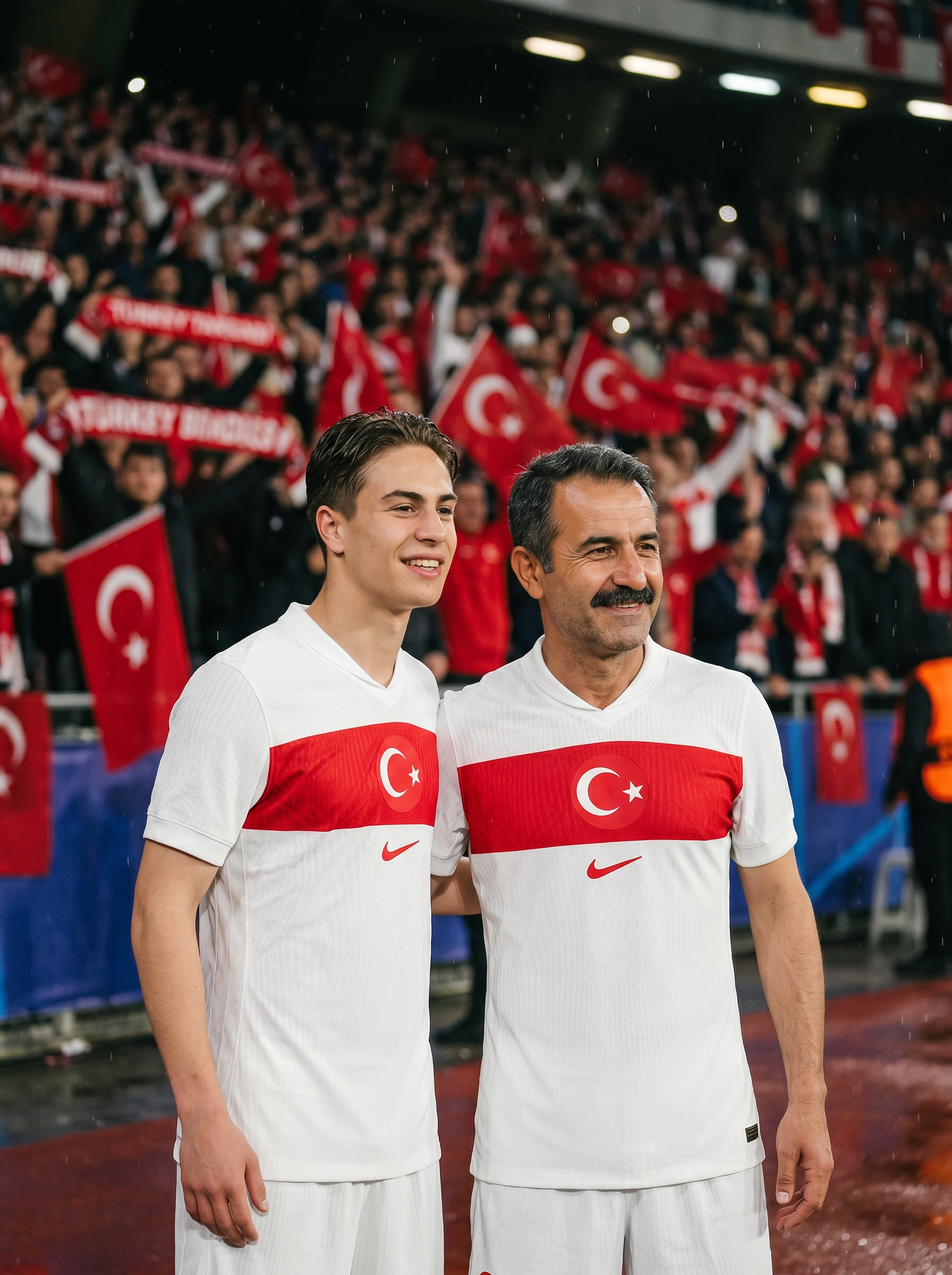 Gol Sevinci Sarılması